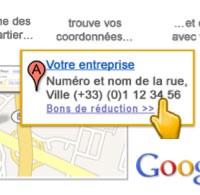 Créer une fiche Google Adresses