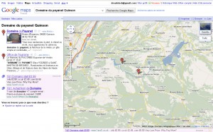 Votre fiche dans google map