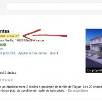 Hôteliers, surveillez votre fiche Google adresses, elle a peut être été spammée !